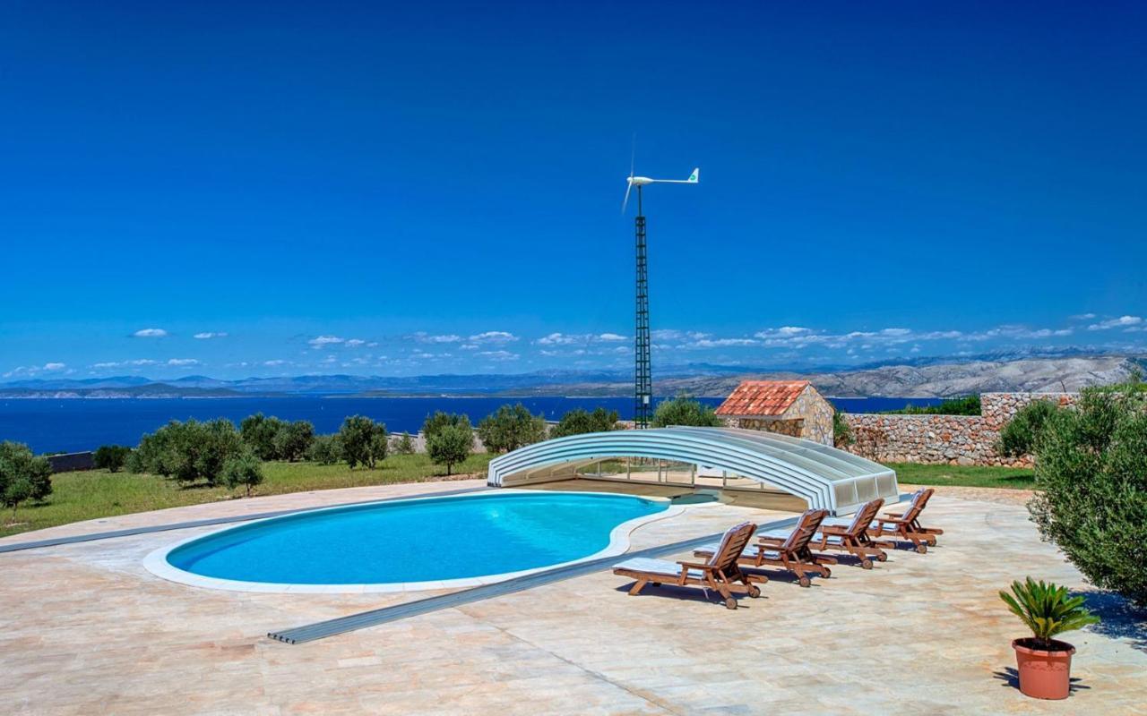 Luxury Villa Fura On Hvar, Heated Pool Brusje Екстериор снимка