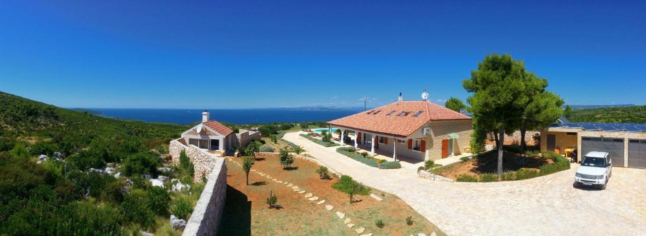 Luxury Villa Fura On Hvar, Heated Pool Brusje Екстериор снимка